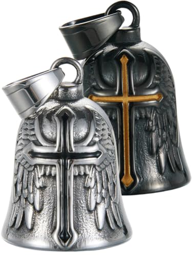 Image of Motorcycle Bell Guardian Angel Gremlin Lucky Charm Gift For Riders