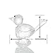H&D HYALINE & DORA Crystal Bird of Happiness Collectible Figurines Glass Animal Figurine for Table Home Decoration