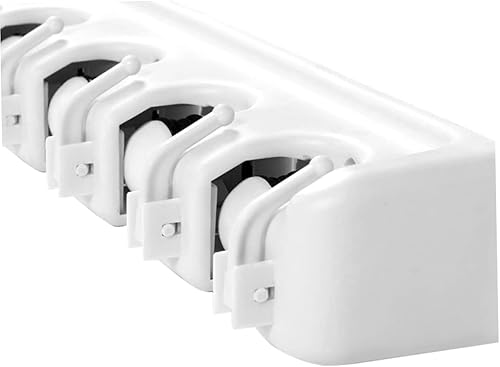 Miniatura 2 de CHILDWEET Colgador de cepillo para paraguas, colgador de pared, organizador de artículos de tocador, llavero de flores preservadas, estante para