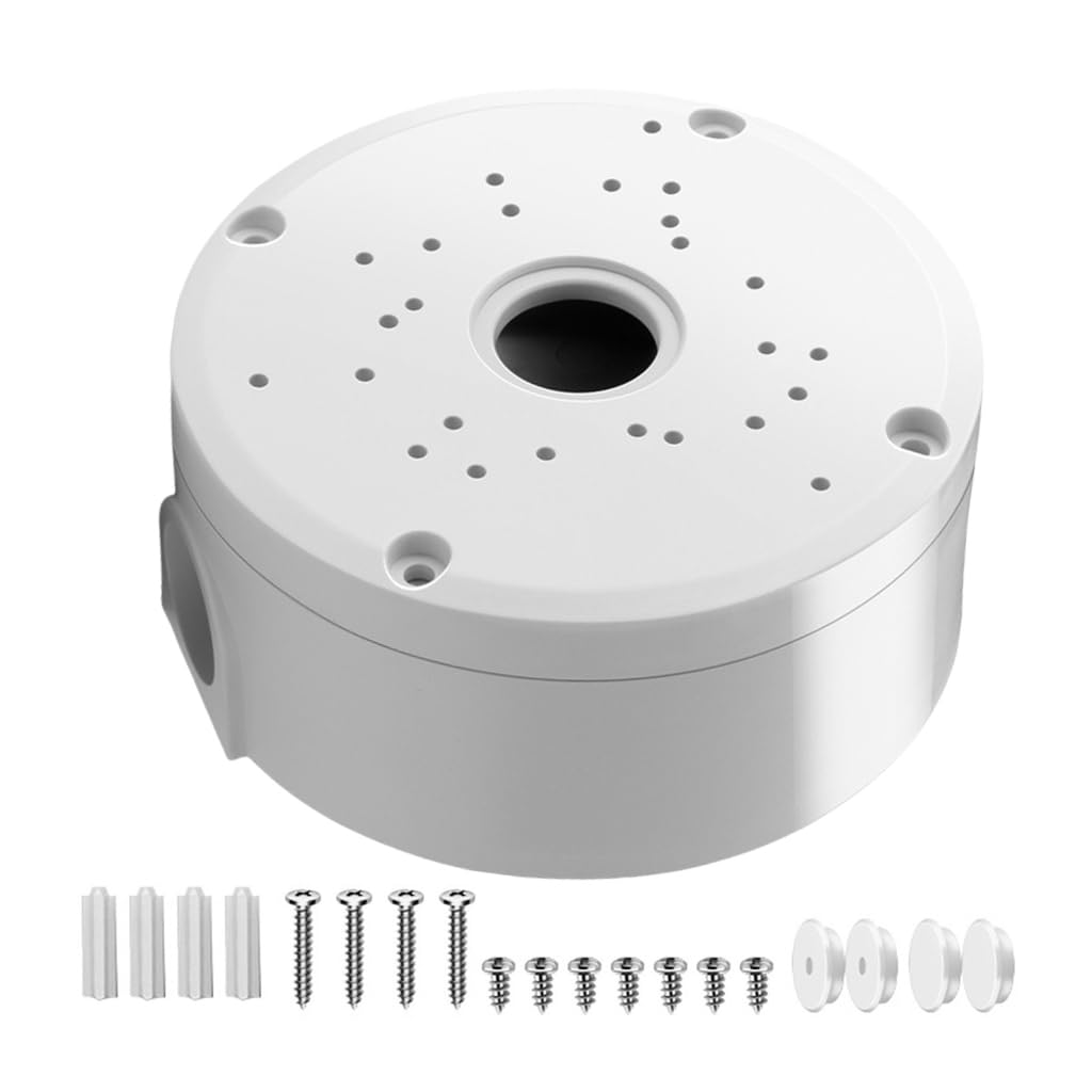 Elnwnnkc Waterproof Junction Box Mount Bracket for Cameras Surveillances Dome Brackets,CCTV Dome Bracket