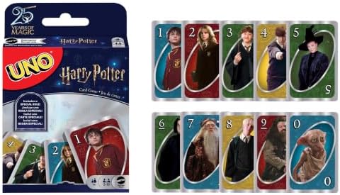 Mattel Games Adult UNO Harry Potter Card Game