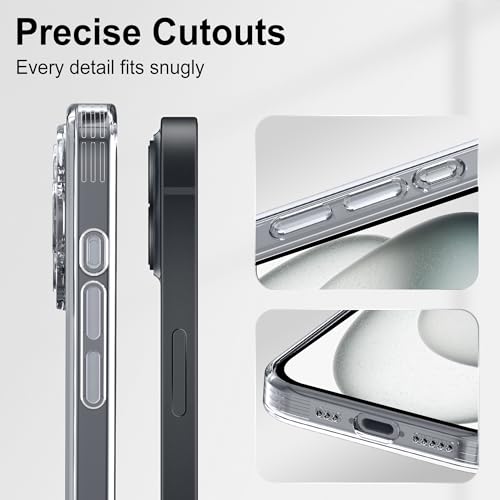 Mootobo for iPhone 15 Case with Camera Lens Full Cover Protection - Image 2
