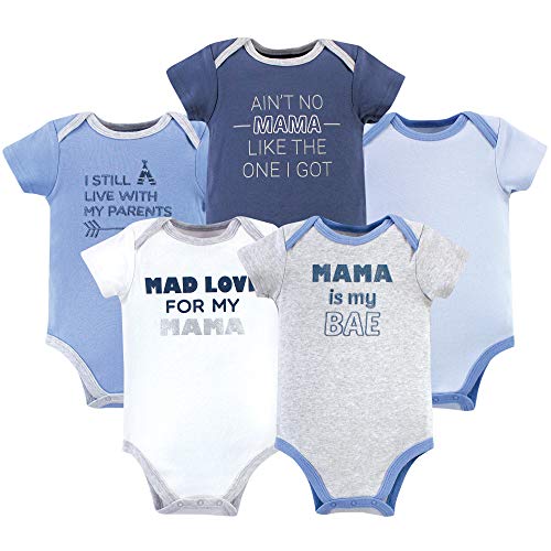 Image of Luvable Friends Unisex Baby Cotton Bodysuits