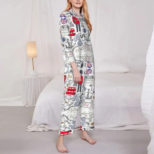 Pyjama 2 pièces imprimé le cadeau cocooning parfait avec manches longues