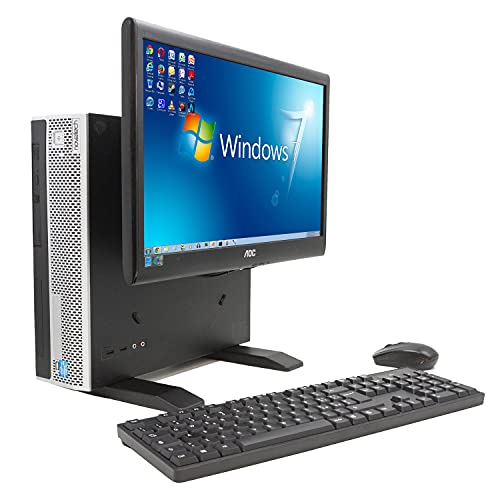 Progettato per essere versatile questo PC presenta ben 6 porte USB, due uscite video (VGA e DVI-I), una porta Parallela LPT e due PS2 per mouse e tastiera cablati. Lettore DVD-RW integrato.