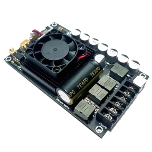 Agmoctz HiFi Versión MAX Mejorada TPA3255 600W Alta Potencia 300W X 2 Placa Amplificadora Digital HiFi Estéreo de Bajo Ruido