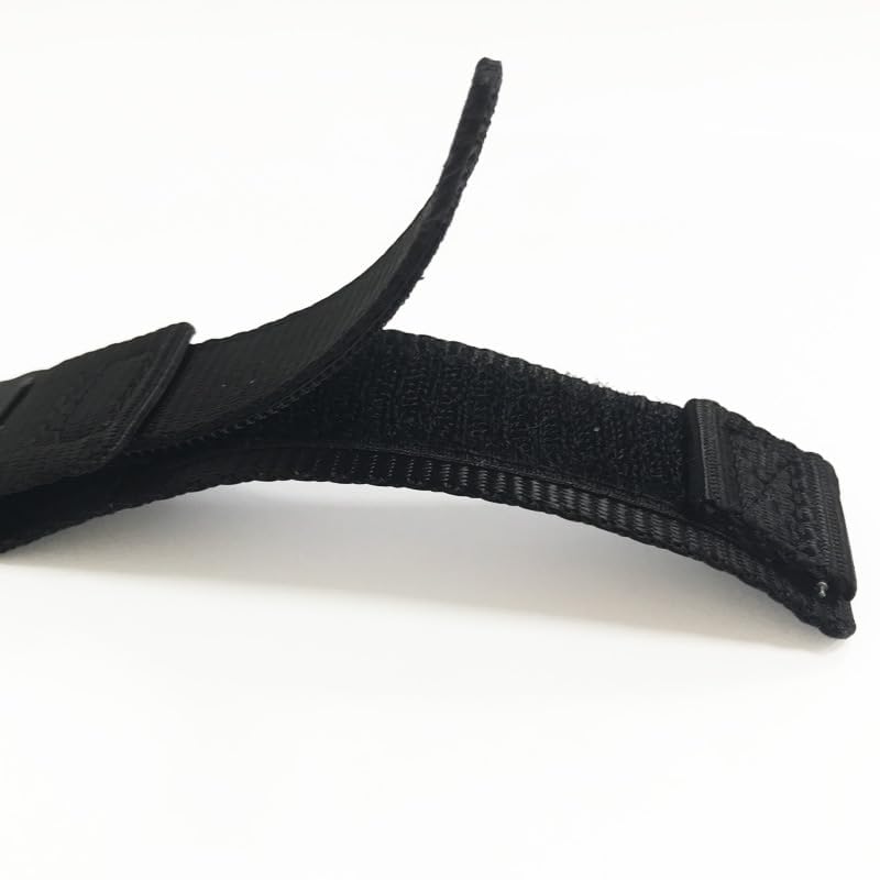 Generico Cinturino Orologio Nylon Traspirante, Sgancio Rapido | Fibbia Universale Da 22 Mm In Acciaio Inossidabile, Lavabile E Resistente (Gray 22mm)