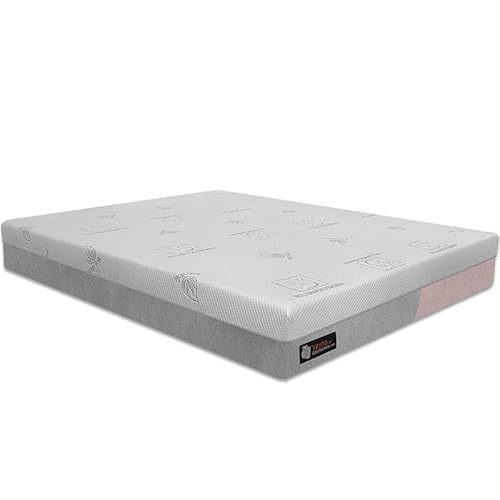 VentadeColchones – Colchón de Matrimonio Viscoelástico ViscoLove. Colchón Lado Izquierdo Viscoelástico Nuevo Nube Plus y Colchón Lado Derecho Visco-Suite. Medida 160 x 200 cm