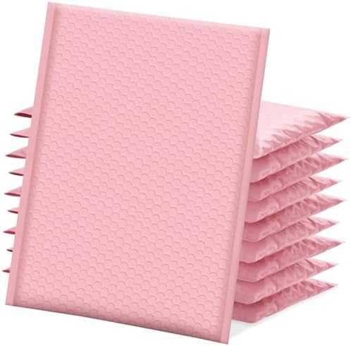 Fuxury Bubble Mailers 10,5x16 Inch 40 Pack, Zelfdichting Gewatteerde Enveloppen Waterdichte Mailing Enveloppen Bubble Padded, demping Gewatteerde Mailers, Bubble Bags voor verpakking, Kleine Bedrijven, Grote #5
