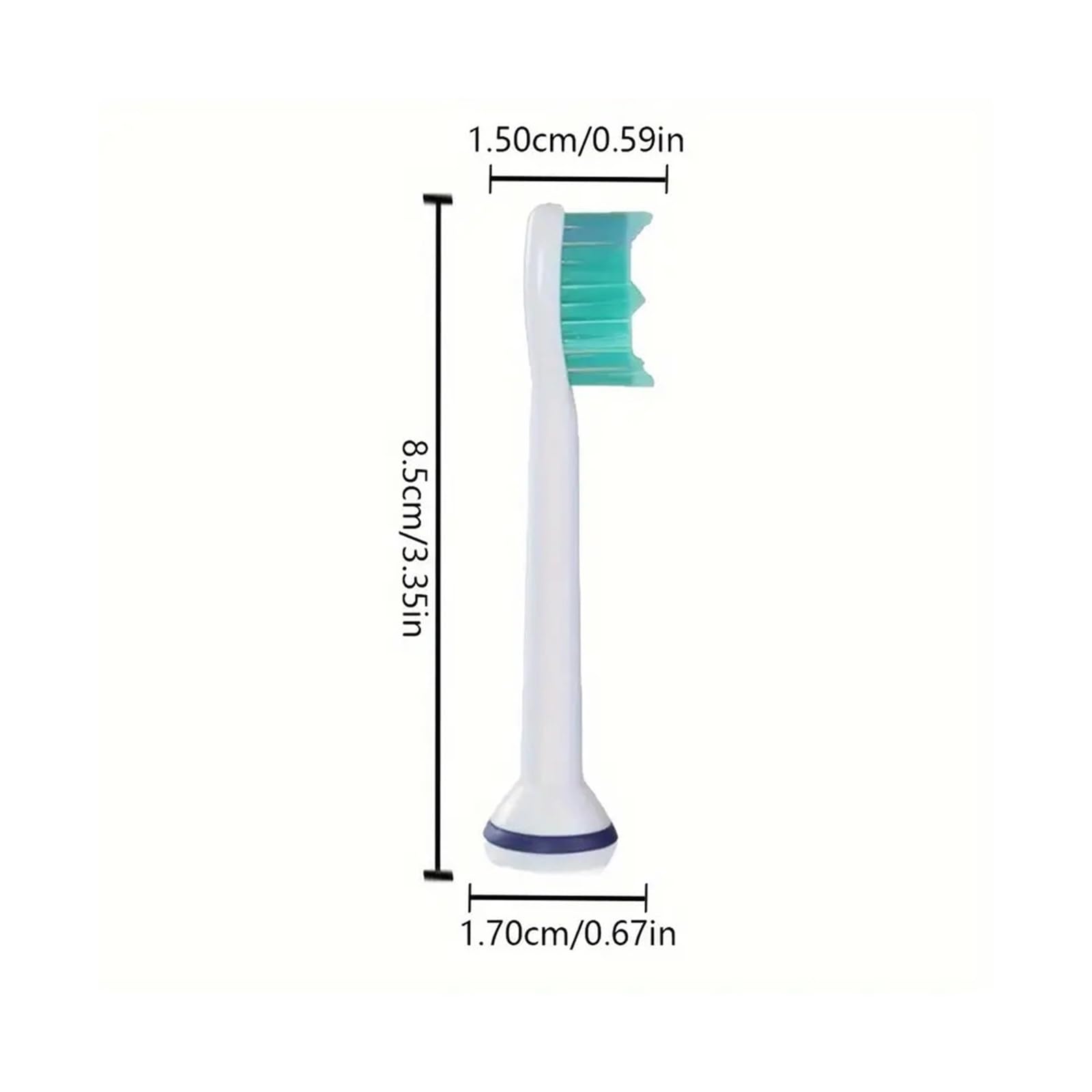 Cabezales 4-32pcs, compatible con Philips, 1100 2100 4100 | 4300 5100 5300 6100 cabezales de repuesto para cepillo dental eléctrico, adultos(32pcs)