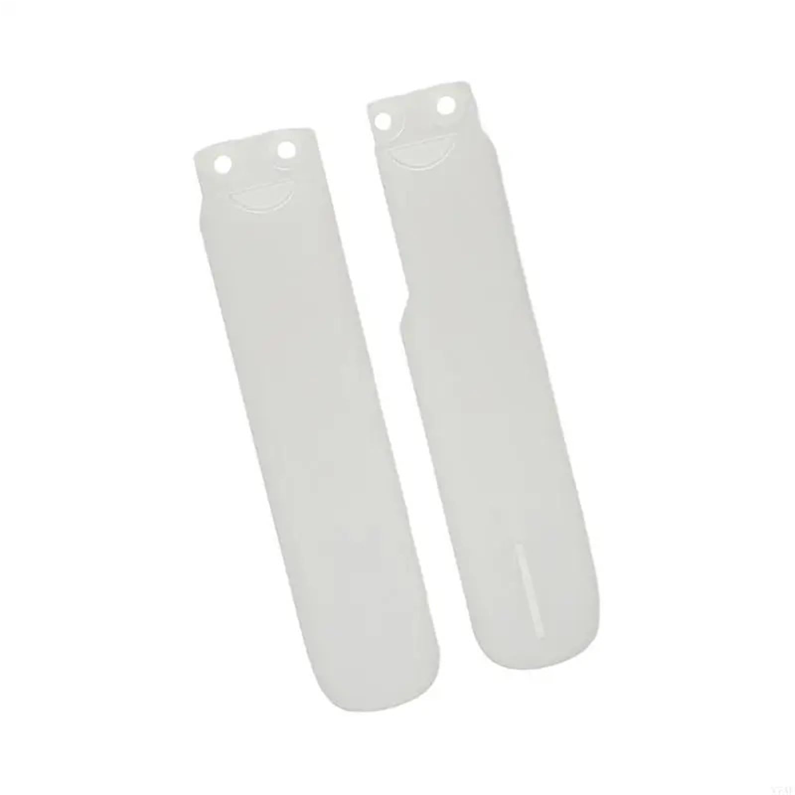 Adatto per moto da cross 125cc 150cc 250cc Resistente agli urti Protezioni forcella anteriore per Migliora la durata protezione forcella(White 290mm)