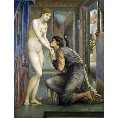 Impression sur toile Edward Burne-Jones pour grand salon élégant