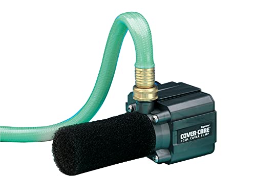 Danner Manufacturing, Inc., Cover-Care, 350 GPH Magnetic Drive Pool Cover Pump, Black, 02533