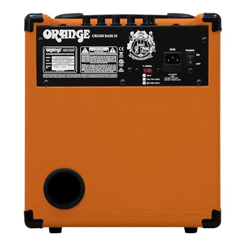 Image of Orange Crush Bass 25 25W 8 inch Guitar Amplifier and Speaker Combo,