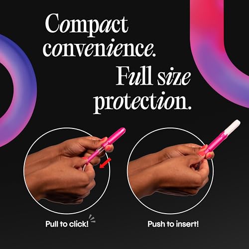Image of U by Kotex Click Compact Multipack Tampons, Regular /Super Absorbency, Unscented, 45 Count
