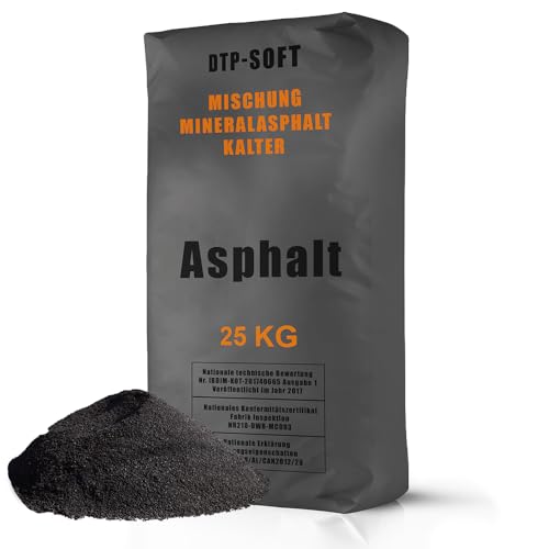 Kaltasphalt 0-8 mm Reparaturasphalt Asphalt Kaltmischgut (25kg)