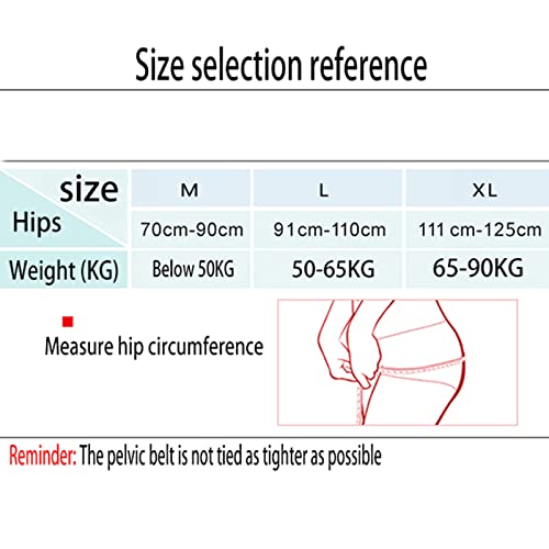 Faja sacroilíaca ajustable para soporte lumbar XL miniatura 7