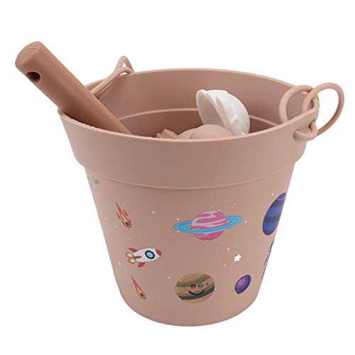 Brinquedos de Neve de Silicone, Balde e Pás Interação Pai-filho para Praia, Neve, Jardim, Quintal, C