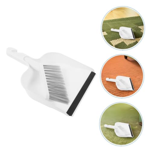 Warmhm 2 Sets Desktop Reinigungsset Mini Kehrschaufel Desktop Kehrschaufel Und Besen Und Bürste Kleiner Besen Für Schreibtisch – Bild 8