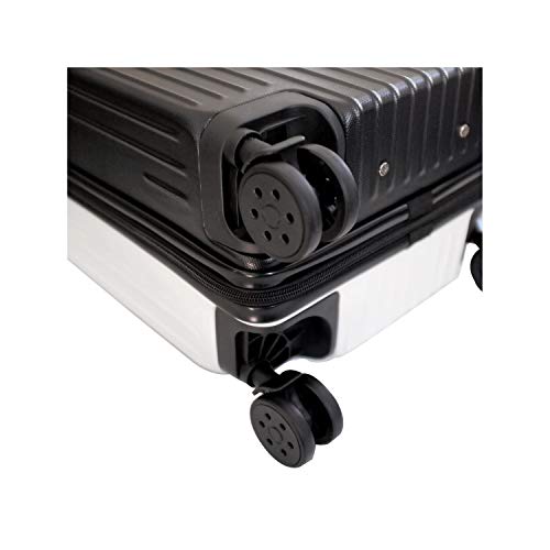 NCAA Two-Tone Premium Carry-On Hardcase Luggage Spinner4