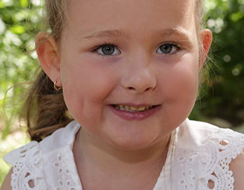 Cherished Moments Sterling Silver and 14K Gold Plated 10mm Hoop Earrings2