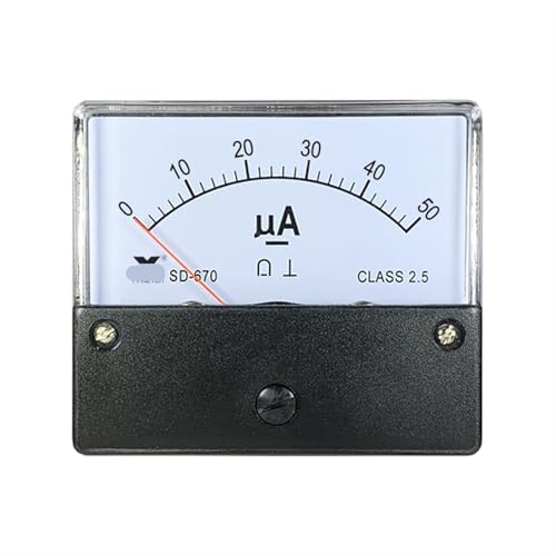 DC 100uA Microampèremètre SD670 Milliammètre encastrable pour tableau - 6