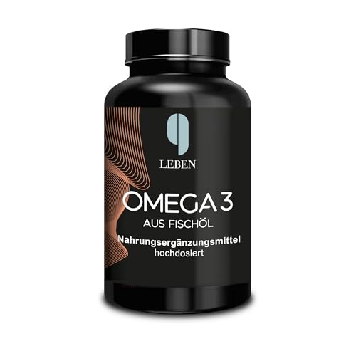 9 Leben® Premium Omega 3 – 2000mg reines Fischöl pro Tagesdosis – mit 50% EPA und 25% DHA – Laborgeprüft, aufwendig hergestellt