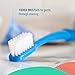 Preserve Eco Friendly Adult Toothbrushes, Made in The USA from Recycled Plastic, Ultra Soft Bristles, Paperboard Package, Colors Vary, 6 Count