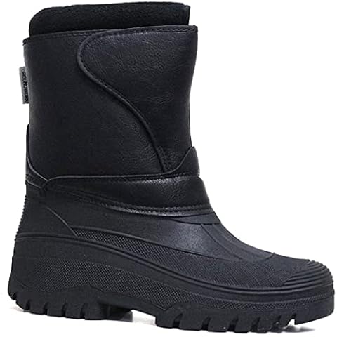 Groundwork Unisex Black Water Resistant Wellies Cover