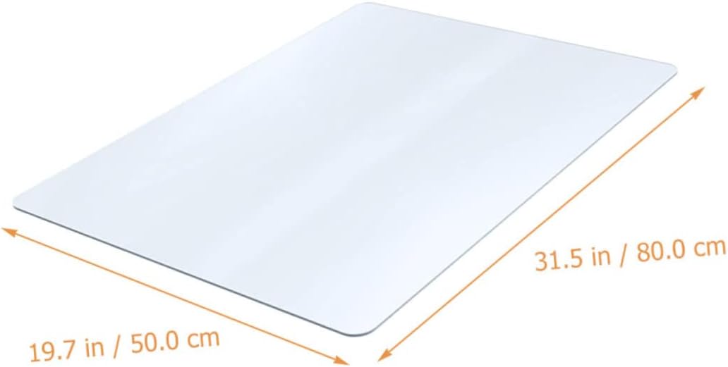 Office Chair Mat Low Pile for Carpet Non-Slip Hard Floor Protector Mat Easy to Clean Suitable for Home Office