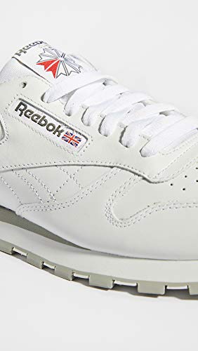Reebok Men's Classic Leather Fashion Sneakers, White, 12 M4