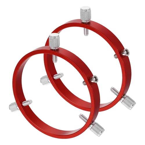 Anillos guía de alcance de 102mm PATIKIL para fijar tubos de telescopio sin vibraciones