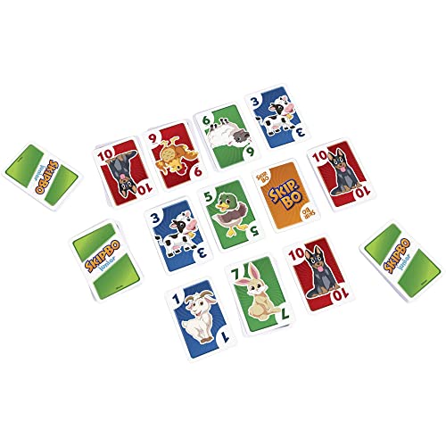 Jeu classique Mattel Skip Bo Junior - vue 8