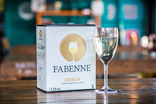 Fabenne Kit 2 Unidades Vinho Branco Moscato - Bag-in-Box 3 Litros cada