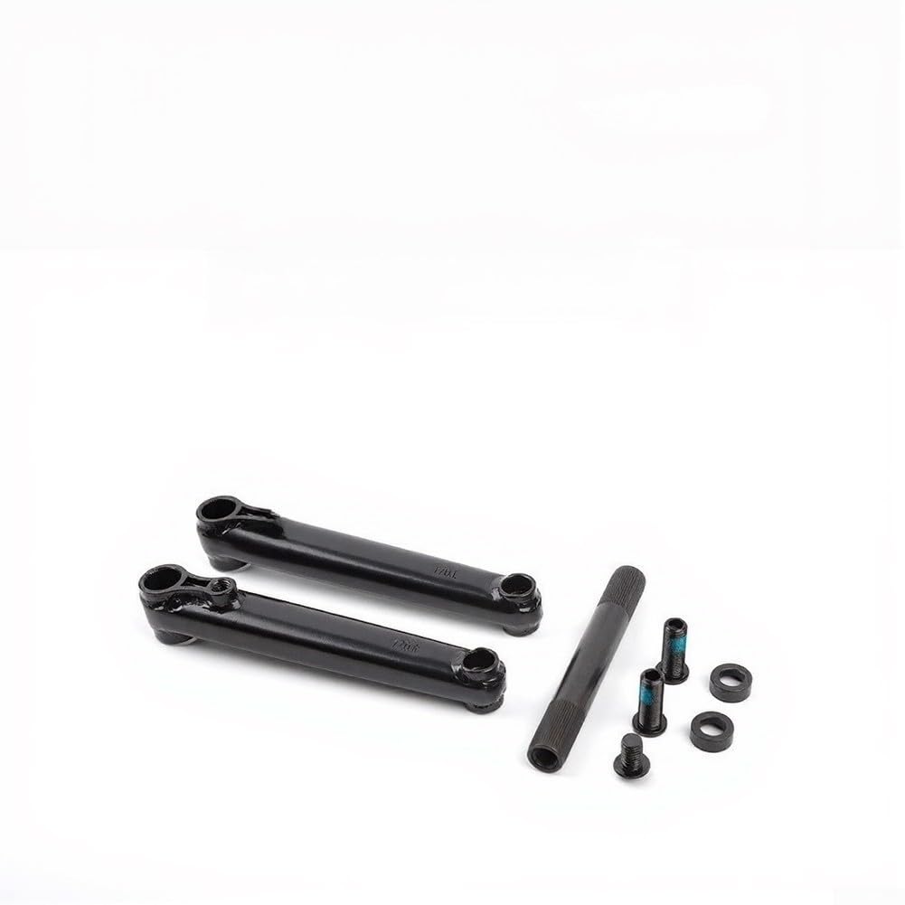 Set pedivella tripla 48T, diametro asse 170 mm, 19 mm | Per acciaio al cromo molibdeno premium, alta durata, resistente alla deformazione, uso fuoristrada urbano, corona 48T