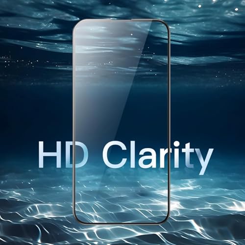 Image of IQShield Screen Protector Tempered Glass Guard for iPhone 14 Pro Max - 9H Hardness, HD Clear, Case Friendly [1 Pack]