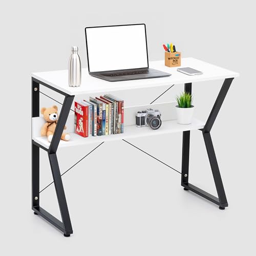 Livzing Study Table for Students - Computer Table for Home, Office Table with Storage - Desktop Table, Laptop Table, Office Desk - Computer Table... - Image 3