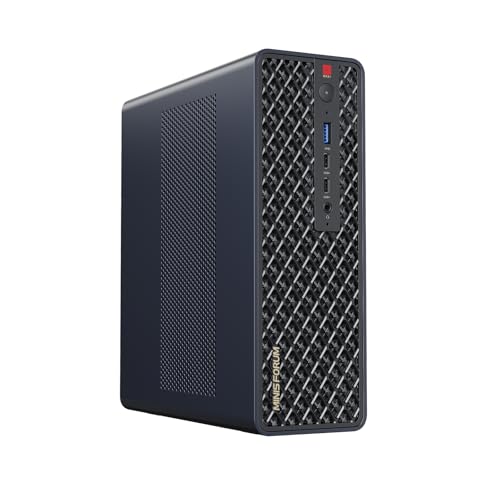 Image of MINISFORUM Mini Workstation MS-S1 Max AMD Ryzen AI Max+ 395 Processor, 128GB RAM 2TB SSD Mini Computer, HDMI|2xUSB4|2xUSB4 V2 8K Output, 2x10G RJ45|WiFi7|BT5.4, AMD Radeon 8060S Graphics
