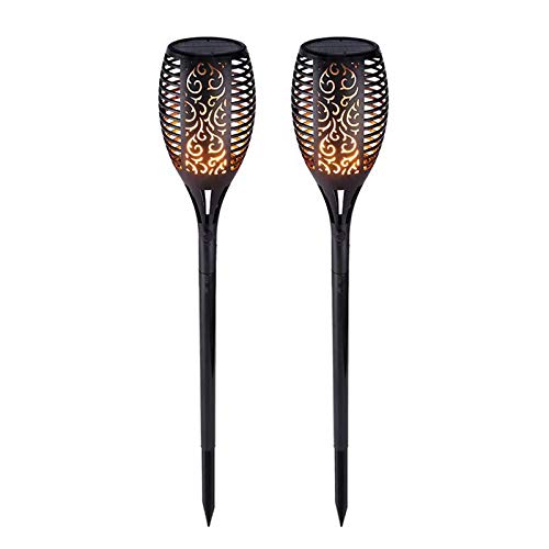 SKEIDOSunlitec Waterproof Flickering Flames Torches - Pack of 2