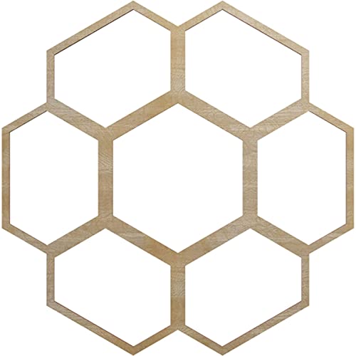 Image of Ekena Millwork 24 inchOD x 8 1 /2 inchID x 3 /8 inchT Florin Wood Fretwork Pierced Ceiling Medallion, Birch