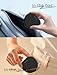 Retainer Case, Compatible with Invisalign, Vivera, Slim Aligner Case with Vent Holes, Portable Orthodontic Container with Removal Tool, Brush and Lanyard, Black