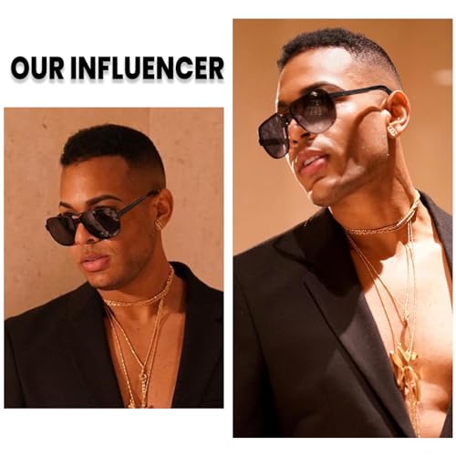 DUCO Rectangle Sunglasses for Men Women Polarized Sunglasses UV400 Driving Fishing Retro Sun Glasses DC30402