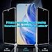 Slanku [3 Pack for Samsung Galaxy S25 Edge [6.7 inch] Privacy Screen Protector, Anti-Spy [Tempered Glass], [Fingerprint ID Unlock], 9H Hardness