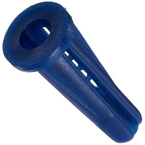 The Hillman Group 41390 Blue Hillman Plastic Anchors Size 6-8 X 3/4″ 5 Lb 80/Pack, 0.75 inches