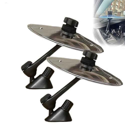 Car Drums Air Vent, Car Crash Cymbalss Air Vent, Easy Install on Dashboards and Vents, Metallic Sound, Clip On Mini for Music Lovers, Make Your Driving More Fun, Suitable For All Types of Vehicles