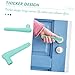 Vaguelly 2Pcs Thickened Silicone Doorknob Covers Anti-Collision Door Handle Protective Sleeves Safety Tool Non-deformable Soft Door Handle Protector for All Knobs