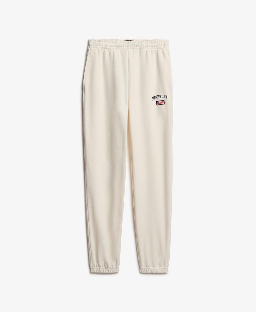 Superdry Damskie spodnie do biegania Athletic Essential Boyfriend