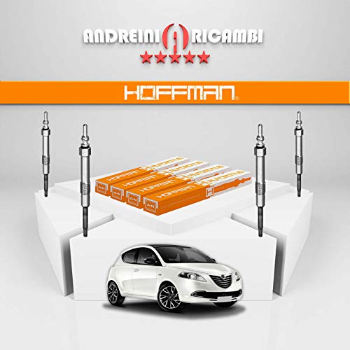 KIT 4 CANDELETTE YPSILON 1.3 D Mujet 70KW 95CV