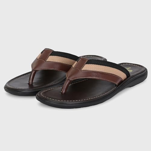 Image of Centrino Slipper for Men | Cushioned Insole for Comfort | Stylish & Durable Chappal for Boys & Men| Perfect for Beach days 6803