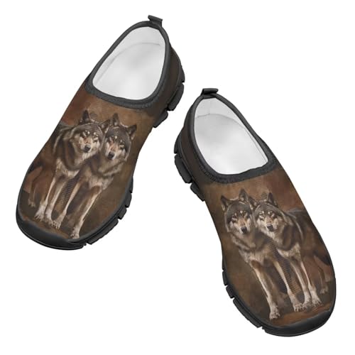 Animal Pattern Children's Casual Shoes Running Shoes Sneakers for Girls and Boys Laceless Walking Shoes Fashionable Wide Shoes3